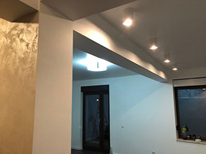 Litere volumetrice luminoase, iluminare tiip halou cu LED-uri SMD