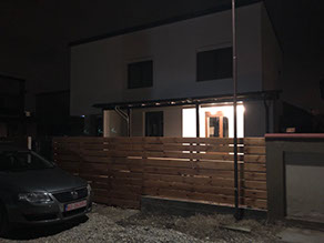Litere volumetrice luminoase, iluminare tiip halou cu LED-uri SMD